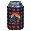 View Image 1 of 2 of Pocket Can Holder - Buffalo Plaid