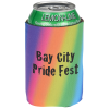 View Image 1 of 2 of Pocket Can Holder - Rainbow