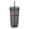 View Image 1 of 4 of Refresh Simplex Tumbler with Straw - 16 oz. - Full Color