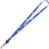 View Image 1 of 1 of Trapezoid Lanyard - 1/2 inches - 32 inches - Metal Swivel Snap Hook