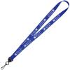 View Image 1 of 1 of Trapezoid Lanyard - 3/4 inches - 32 inches - Metal Swivel Snap Hook