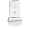 View Image 1 of 3 of Achievement Crystal Award - 7" - 24 hr