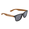 View Image 1 of 2 of Wood Grain Beach Sunglasses - Sides - 24 hr
