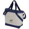 View Image 1 of 3 of Spacious Canvas Kooler Tote - Embroidered