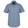 View Image 1 of 3 of Cutter & Buck Anchor Gingham SS Shirt