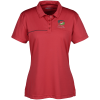 View Image 1 of 3 of Contrast Piping Performance Polo - Ladies'