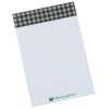View Image 1 of 2 of Souvenir Designer Notepad – 6” x 4” – 25 Sheet - Buffalo Plaid - 24 hr