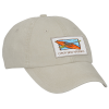 View Image 1 of 2 of Cotton Pigment Dyed Twill Cap - Full Color Patch