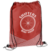 View Image 1 of 3 of Crisscross Reflective Drawstring Sportpack