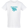 View Image 1 of 3 of American Apparel Fine Jersey T-Shirt - Toddler - White
