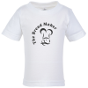 View Image 1 of 3 of Alstyle Classic T-Shirt - Toddler - White