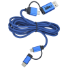View Image 1 of 5 of Blair 6' Duo Charging Cable