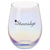 View Image 1 of 1 of Iridescent Stemless Wine Glass - 17 oz.