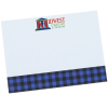 View Image 1 of 2 of Bic Sticky Note - Designer - 3” x 4” - Buffalo Plaid - 25 Sheet - 24 hr
