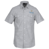 View Image 1 of 3 of Burnside Textured Short Sleeve Shirt