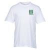 View Image 1 of 3 of Team Favorite Blended T-Shirt - Men's - White - Embroidered