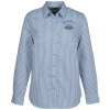 View Image 1 of 3 of Broadcloth No-Iron Stretch Dress Shirt - Ladies'