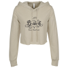 View Image 1 of 3 of Bella+Canvas Cropped Hooded Tee - Ladies'