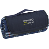 View Image 1 of 7 of Roll-Up Picnic Blanket - Embroidered