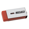 View Image 1 of 5 of Route Swivel USB Flash Drive - 128MB