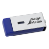 View Image 1 of 5 of Route Swivel USB Flash Drive - 2GB