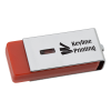 View Image 1 of 5 of Route Swivel USB Flash Drive - 256MB - 24 hr