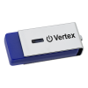 View Image 1 of 5 of Route Swivel USB Flash Drive - 4GB - 24 hr