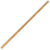 View Image 1 of 1 of Clear Lacquer Yardstick - 1-1/8" x 1/4"