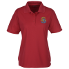 View Image 1 of 3 of Opponent Micro Pique Wicking Polo - Ladies'