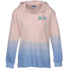View Image 1 of 3 of MV Sport Ombre French Terry Hoodie - Ladies'