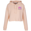 View Image 1 of 3 of Independent Trading Co. Lightweight Cropped Hoodie - Ladies'