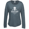 View Image 1 of 3 of Augusta Tri-Blend LS T-Shirt - Ladies'