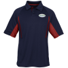 View Image 1 of 3 of Aspire Snag Resistant Colorblock Polo - Men's