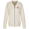 View Image 1 of 3 of French Terry Lightweight Bomber Jacket - Ladies'