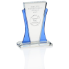 View Image 1 of 3 of Majestic Cobalt Crystal Award