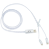 View Image 1 of 4 of Zipper Duo Charging Cable