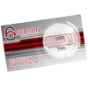 View Image 1 of 2 of Repositionable Appointment Card Sticker - Circle