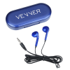 View Image 1 of 5 of Skyline Metallic Ear Buds with Case