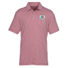 View Image 1 of 3 of Gingham Performance Polo - Men's
