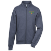 View Image 1 of 3 of Fashion Cadet Full-Zip Sweatshirt - Embroidered