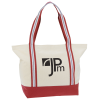 View Image 1 of 2 of Mainsail Cotton Tote - 24 hr