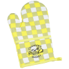 View Image 1 of 4 of Therma-Grip Oven Mitt with Pocket - Plaid - 24 hr