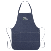 View Image 1 of 2 of Cotton Denim Bib Apron - Embroidered
