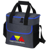 View Image 1 of 4 of Gray Line Cooler Bag - 24 hr
