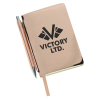 View Image 1 of 3 of Jovial Mirrored Mini Notebook with Pen