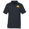 View Image 1 of 3 of Micro Striped Performance Polo - Men's