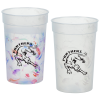 View Image 1 of 1 of Rainbow Confetti Mood Cup - 20 oz.
