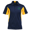 View Image 1 of 1 of Side Blocked Micropique Sport-Wick Polo - Men's - Embroidered