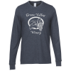 View Image 1 of 3 of Allmade Tri-Blend Long Sleeve T-Shirt - Men's