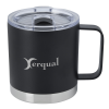 View Image 1 of 3 of Vacuum Camper Metal Mug - 14 oz. - Laser Engraved